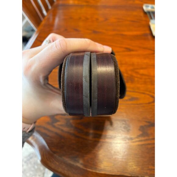 Tory Burch Georgia Mule Brown Suede Leather Slip On Women's Size 10 - Picture 7 of 9